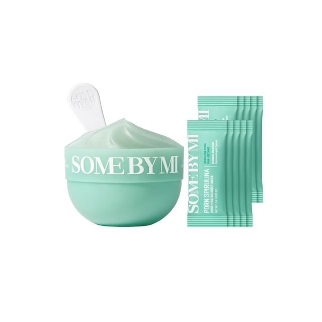 SOME BY MI, PDRN Spirulina Soothing Sherbet Mask Set