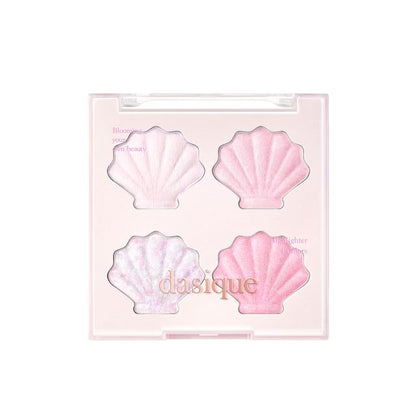 dasique, Shine Glowy Highlighter Palette Twinkle Mermaid Collection