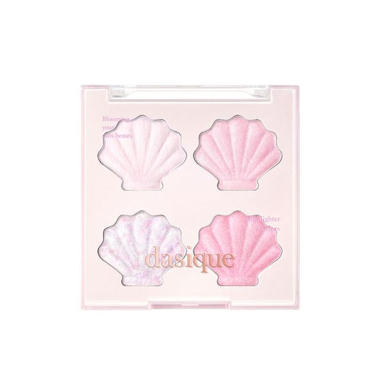 dasique, Shine Glowy Highlighter Palette Twinkle Mermaid Collection