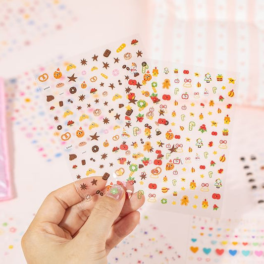 02 - Set of 4000 Pcs - Black & White & Pink - One Size