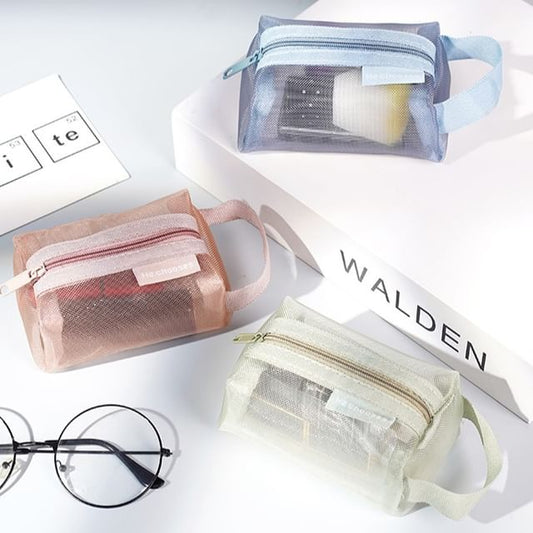 Buttermilk, Plain Mesh Pouch