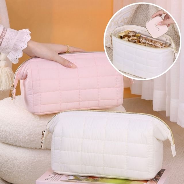 YOUWELL, Padded Fabric Makeup Bag