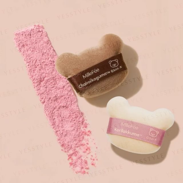 MilleFee, San-X Rilakkuma Korilakkuma & Chairoikoguma Puff