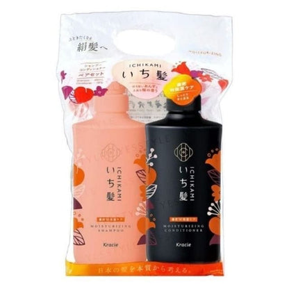 Kracie, Ichikami Moisturizing Shampoo & Conditioner Hair Set