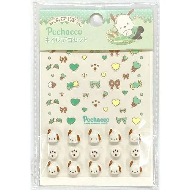 Santan, Sanrio Pochacco Nail Art Sticker