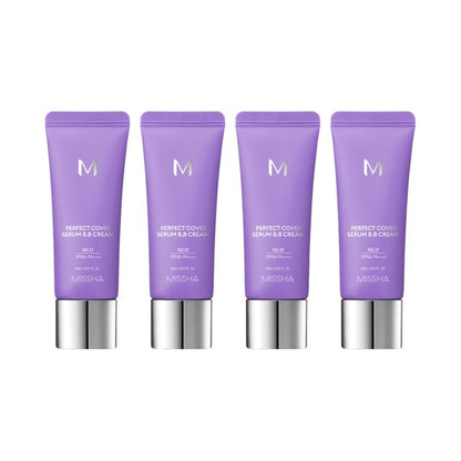 MISSHA, Perfect Cover Serum B.B Cream Mini - 4 Colors