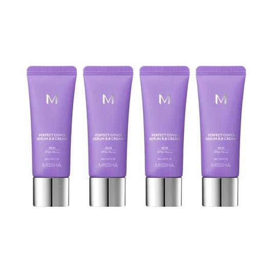 MISSHA, Perfect Cover Serum B.B Cream Mini - 4 Colors
