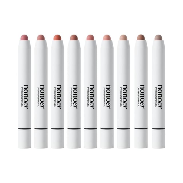 nonoer, Over Dew Lip Pencil - 9 Colors