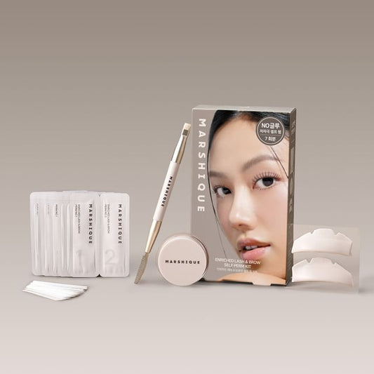 MARSHIQUE, Enriched Lash & Brow Self Perm Kit
