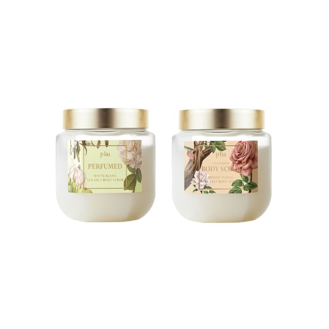 plu, Perfumed Sea Salt Body Scrub - 2 Types