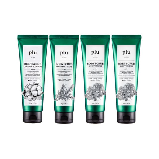 plu, Body Scrub - 4 Types