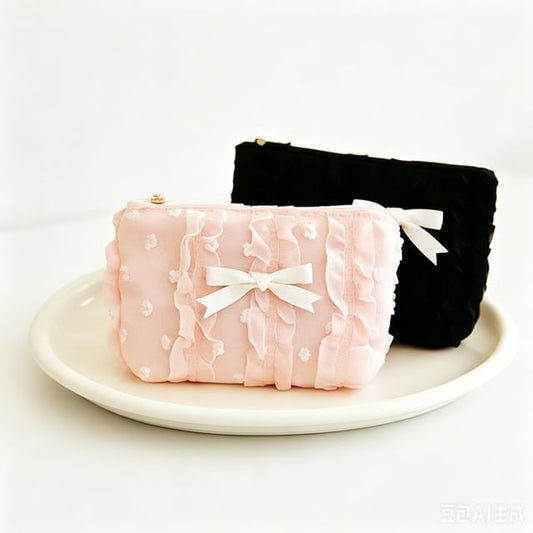 Buttermilk, Ribbon Lace Coin Purse
