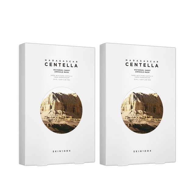 SKIN1004, Madagascar Centella Watergel Sheet Ampoule Mask Set Bundle Set