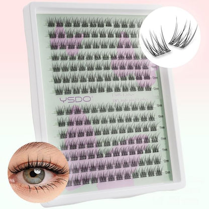 Lashie, C-curl Multipack False Eyelashes Cluster