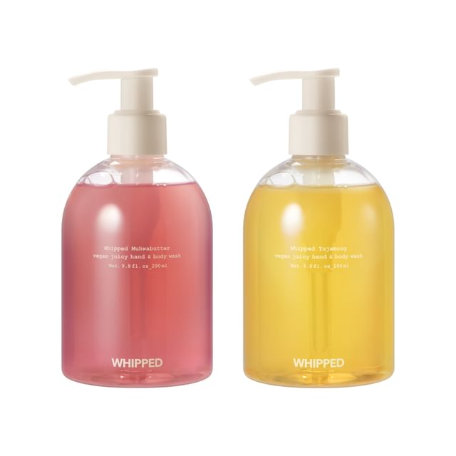 WHIPPED, Vegan Juicy Hand & Body Wash - 2 Types