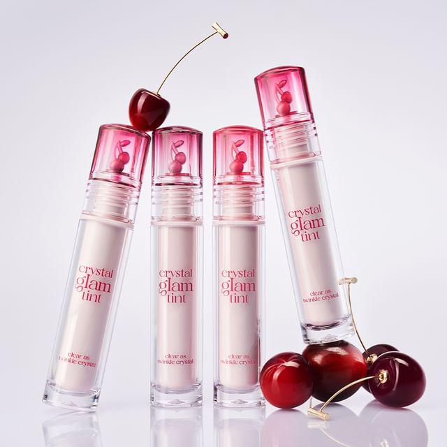 CLIO, Crystal Glam Tint Cherry Series - 4 Colors
