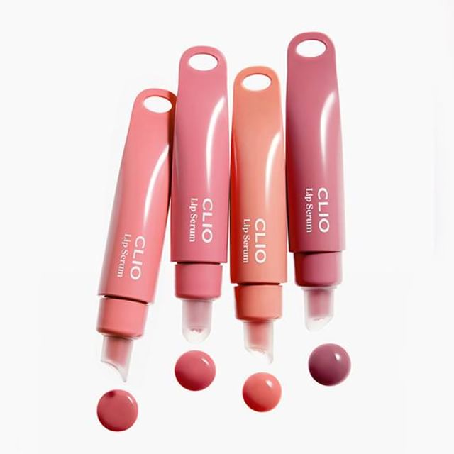 CLIO, Glaze Lip Serum Set - 4 Colors