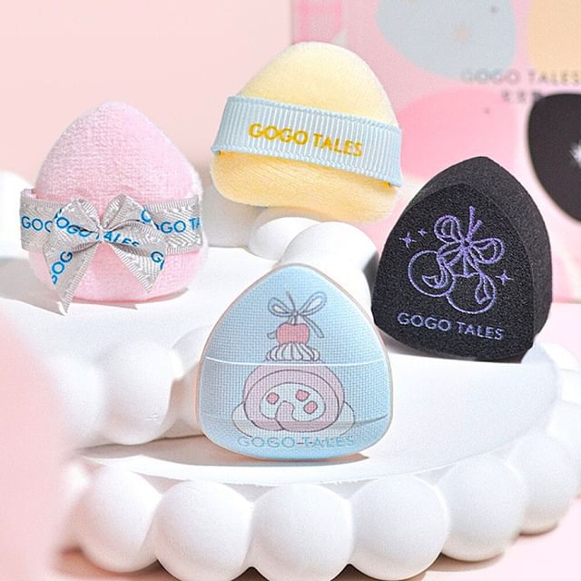 GOGO TALES, Fingertip Cloud Powder Puff Set