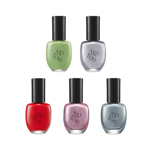 tip toe, Giusto Nail Polish - 5 Colors