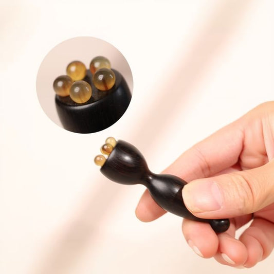 Vaje, Horn Bead Wooden Eye Massager
