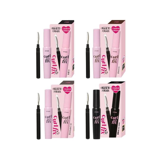 ETUDE, Curl Fix Mascara Set - 4 Types
