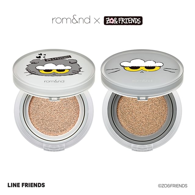 romand, romand X ZO&FRIENDS Nu Zero Cushion - 2 Colors