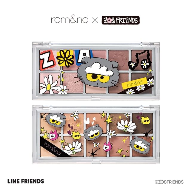 romand, romand X ZO&FRIENDS Better Than Palette - 2 Types
