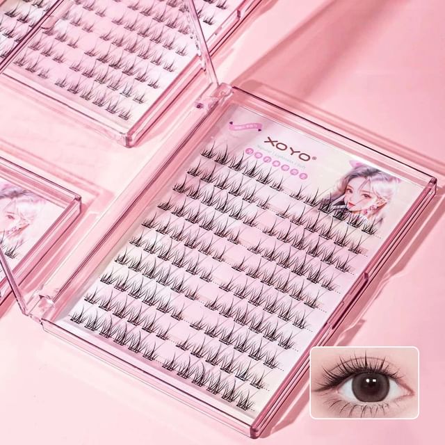 Lashie, Natural Glue-free Multipack False Eyelashes Cluster
