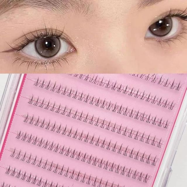 Lashie, Bottom Multipack False Eyelashes Cluster / Glue-free Bottom Multipack False Eyelashes Cluster