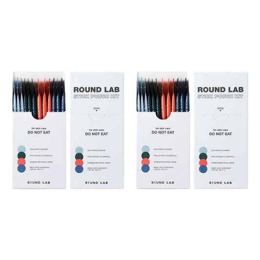 ROUND LAB, Stick Pouch Kit Bundle Set