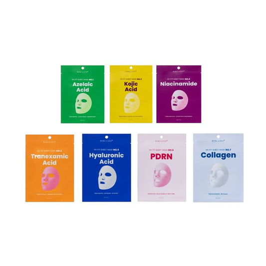 NINELESS, My Fit Sheet Mask 1 sheet - 7 Types