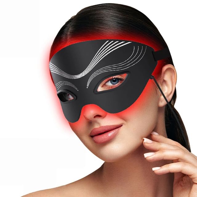 Beautyronics, Light Therapy Eye Mask with Remote Control USB Rechargeable