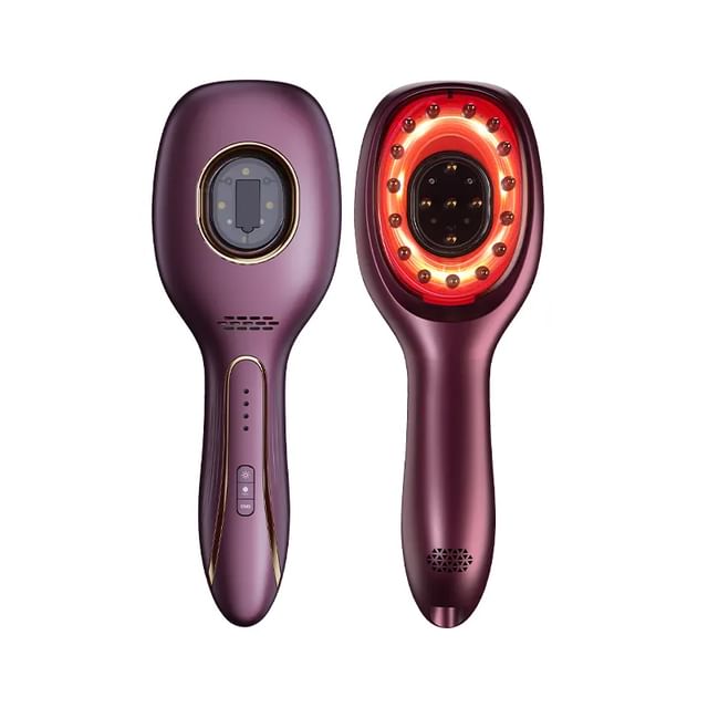 Beautyronics, Light Therapy Head Scalp Essential Oil Applicator Massaging Brush USB Rechargeable