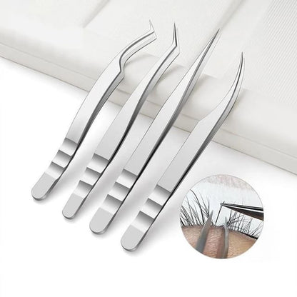 Porcini, Stainless Steel Makeup Tweezers (Various Designs)