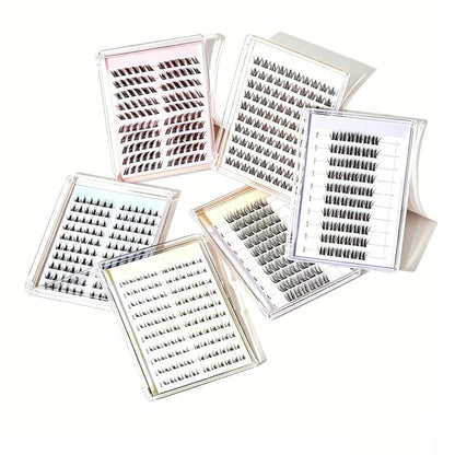 Bonnie Wisp, Glue-free Multipack False Eyelashes Cluster / Glue-free Bottom Multipack False Eyelashes Cluster (Various Designs)