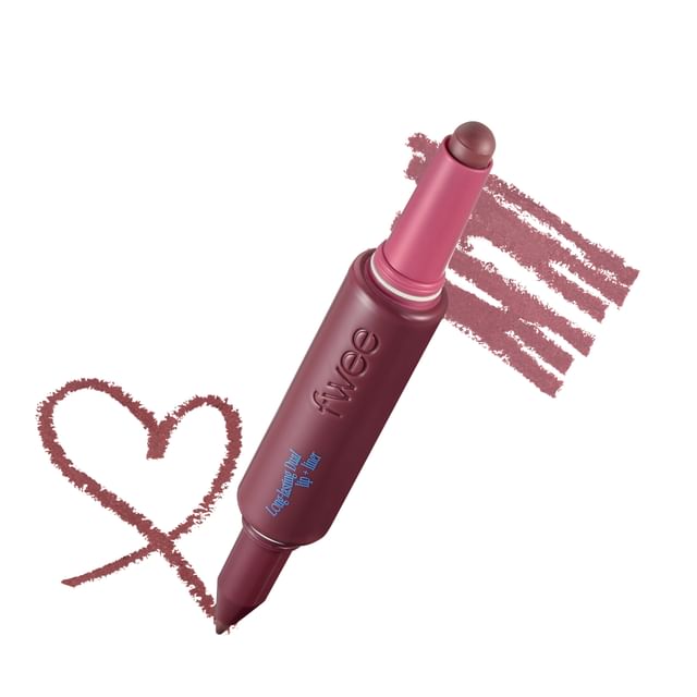 fwee, Long-Lasting Dual Coloring Stick Lip Liner - 6 Colors