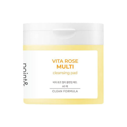 dot solution, point& Vita Rose Multi Cleansing Pad