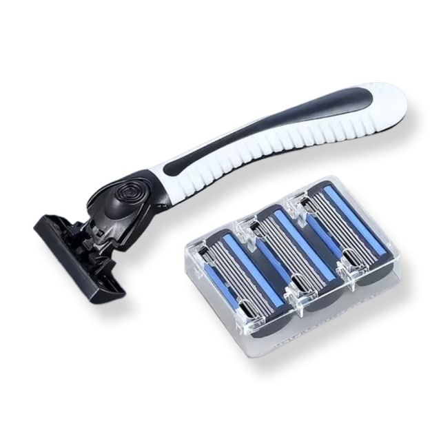 Honeyfluff, Set: 6-blade Razor + Replacement Blade