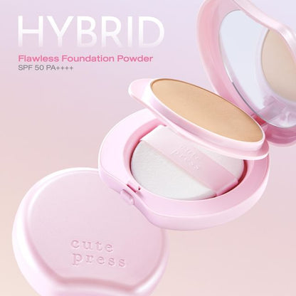 Cute Press, Hybrid Flawless Foundation Powder SPF 50 PA++++