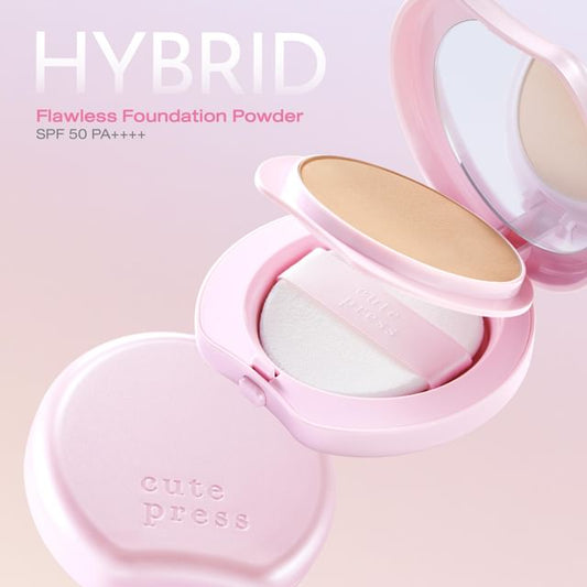 Cute Press, Hybrid Flawless Foundation Powder SPF 50 PA++++