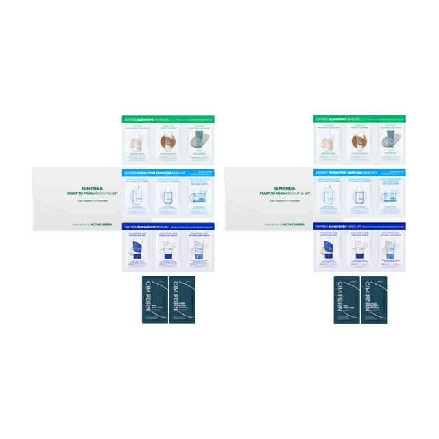 Isntree, Start-To-Finish Essential Kit Bundle Set