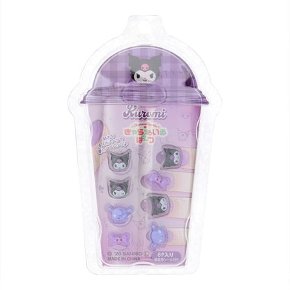 Bandai, Sanrio Kuromi Nail Art Parts