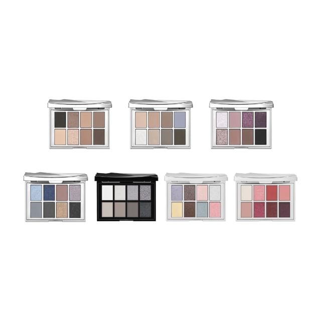 RISKY, Pigment Eyeshadow Palette - 7 Types