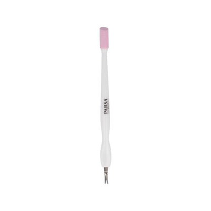 PARSA Beauty, Cuticle Knife with Ceramic Hoof Stick