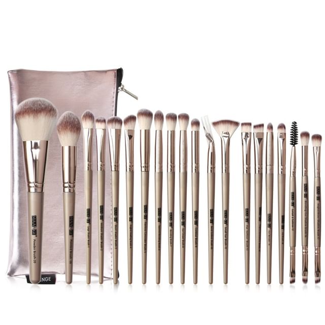 Set of 20 - With Pouch - Champagne Gold - One Size