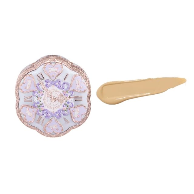 02 Iris Purple + W05 Beige Nude