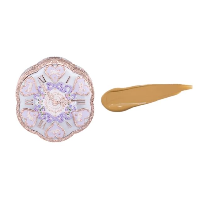 02 Iris Purple + W06 Warm Cashew