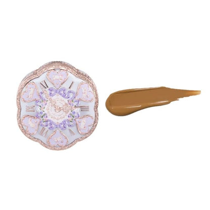 02 Iris Purple + W07 Neutral Almond