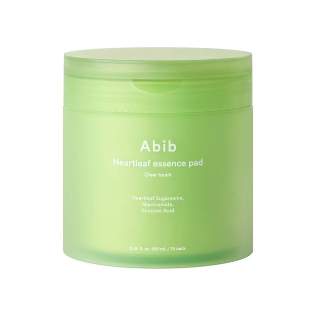 Abib, Heartleaf Essence Pad Clear Touch