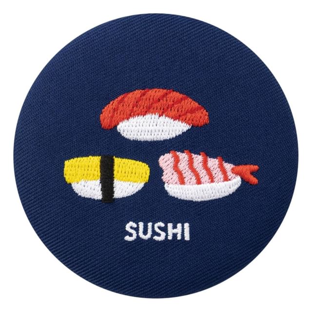 DECOLE CORPORATION, SUSHI Embroidered Mirror
